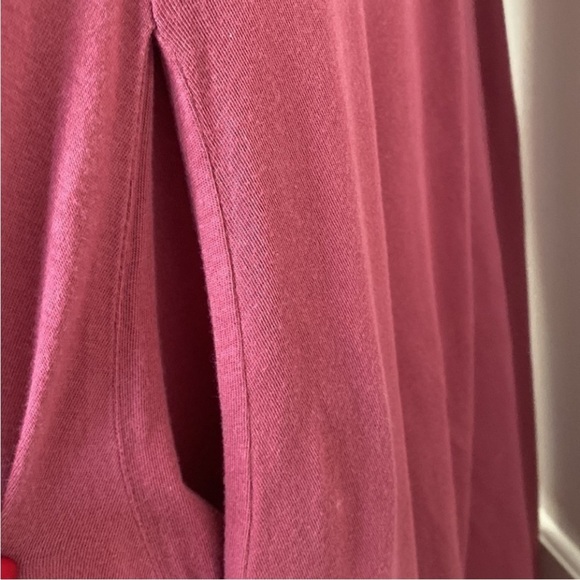 Women's Long Deep Pink Maxi Dress Pockets Size XS Fits XS to Medium - Picture 7 of 10